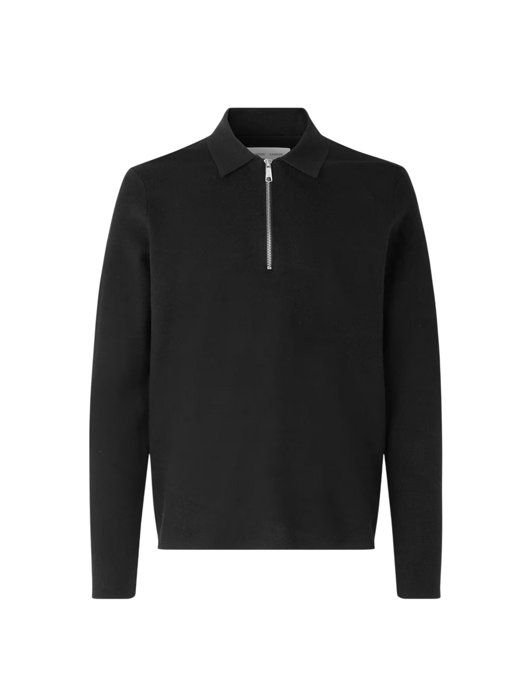 SAMSOE GUNA HALF ZIP 10490 - Black