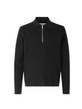 SAMSOE GUNA HALF ZIP 10490 - Black