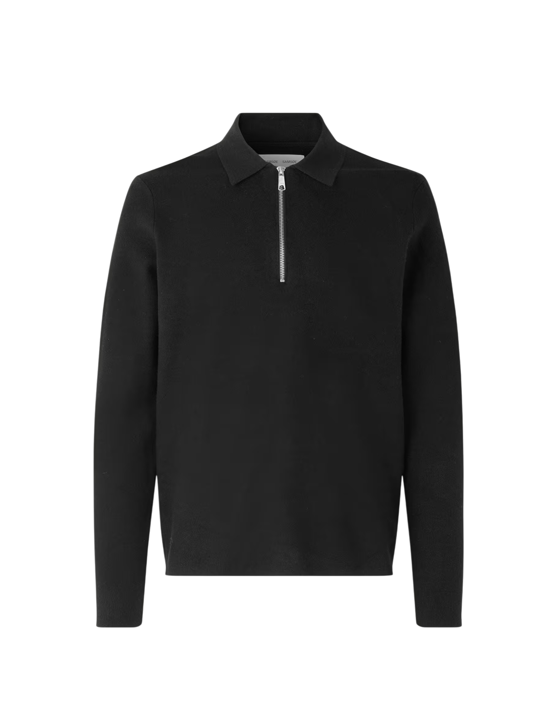 SAMSOE GUNA HALF ZIP 10490 - Black