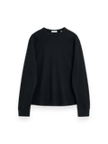 Sunflower Wool Waffle Tee LS Black