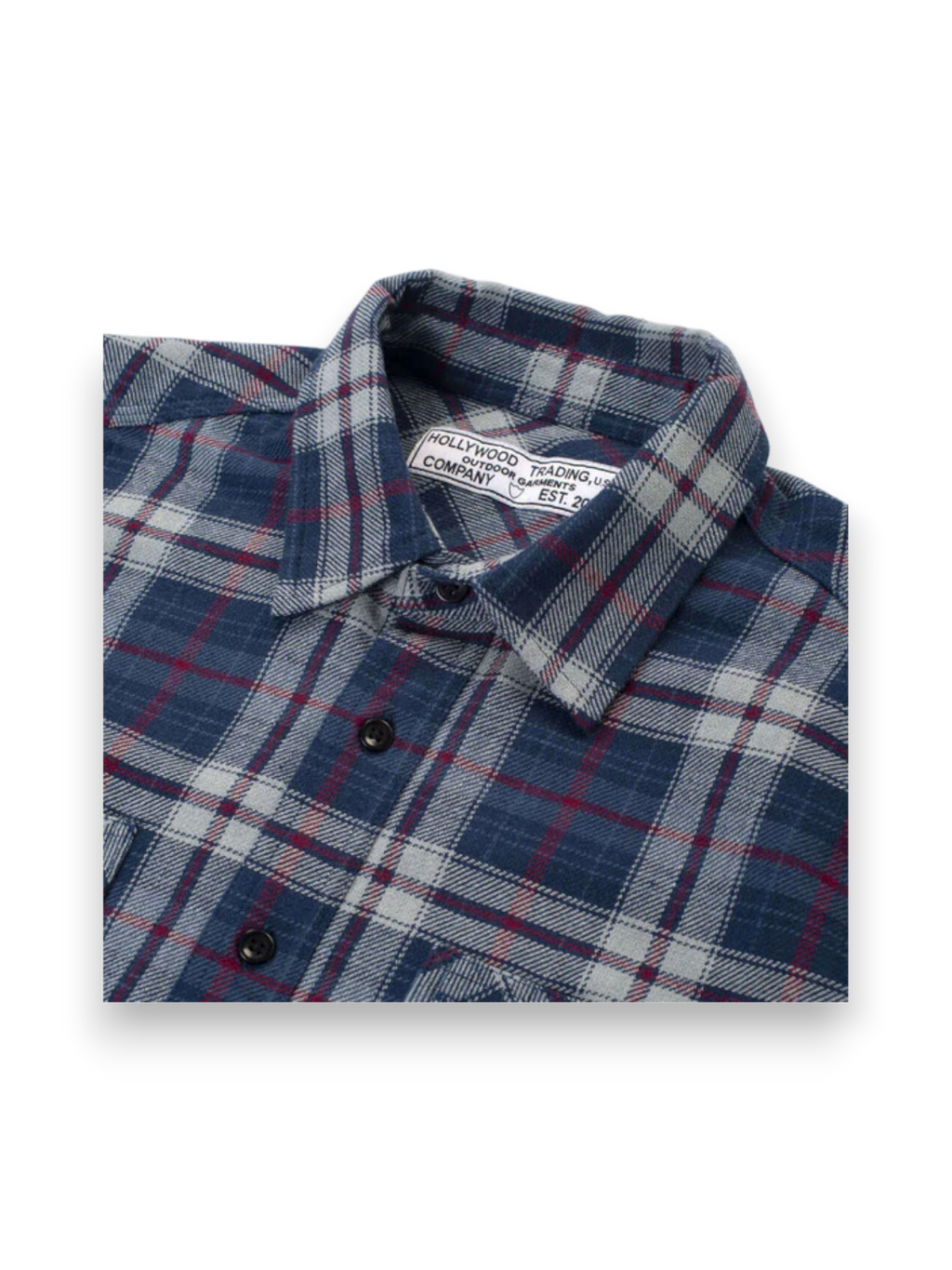 HTC Los Angeles – Hollywood Check Shirt Blue/Grey