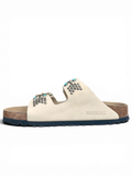 HTC X BIRKENSTOCK Arizona Oiled Leather Arrow Ecru