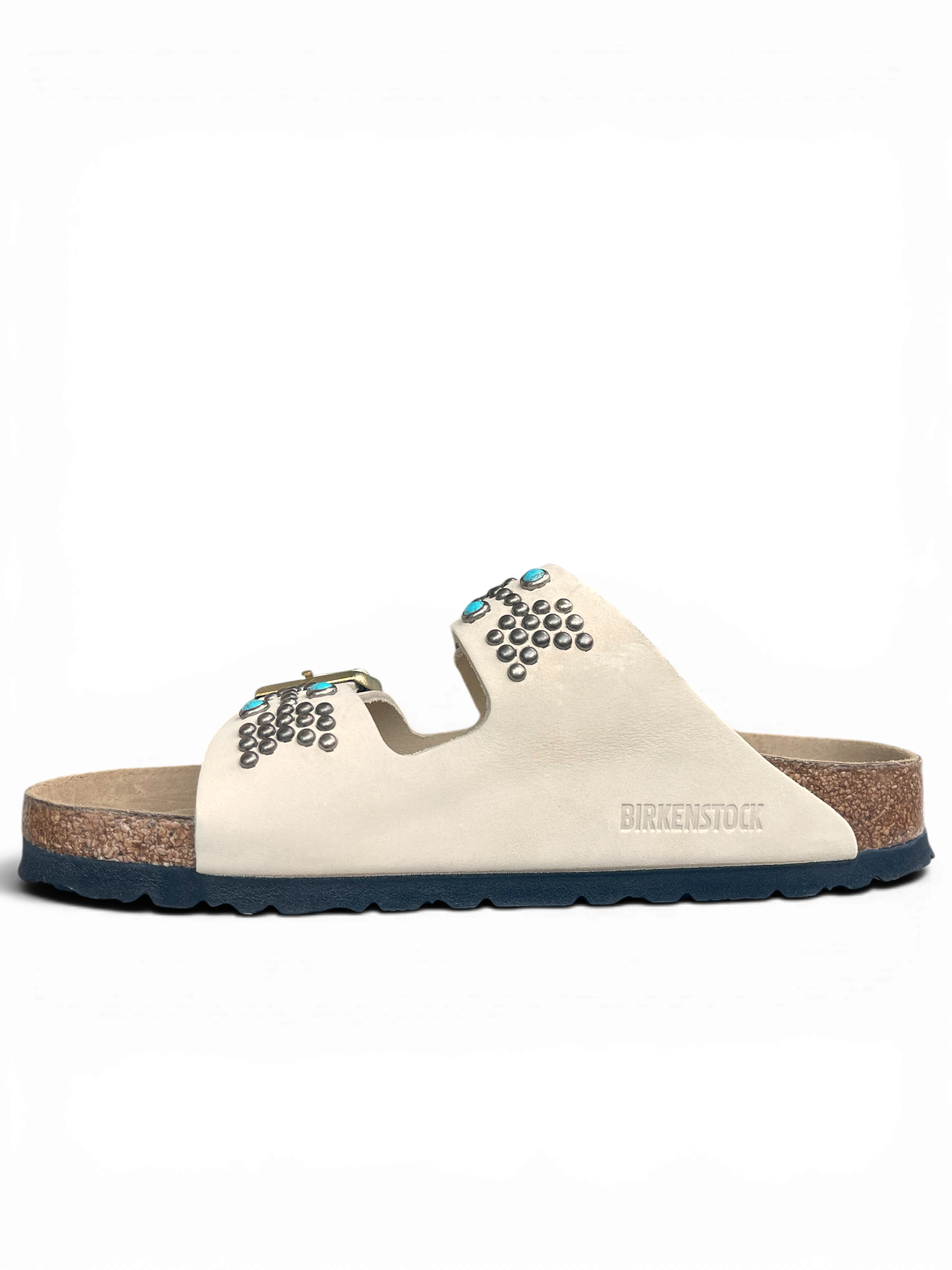 HTC X BIRKENSTOCK Arizona Oiled Leather Arrow Ecru