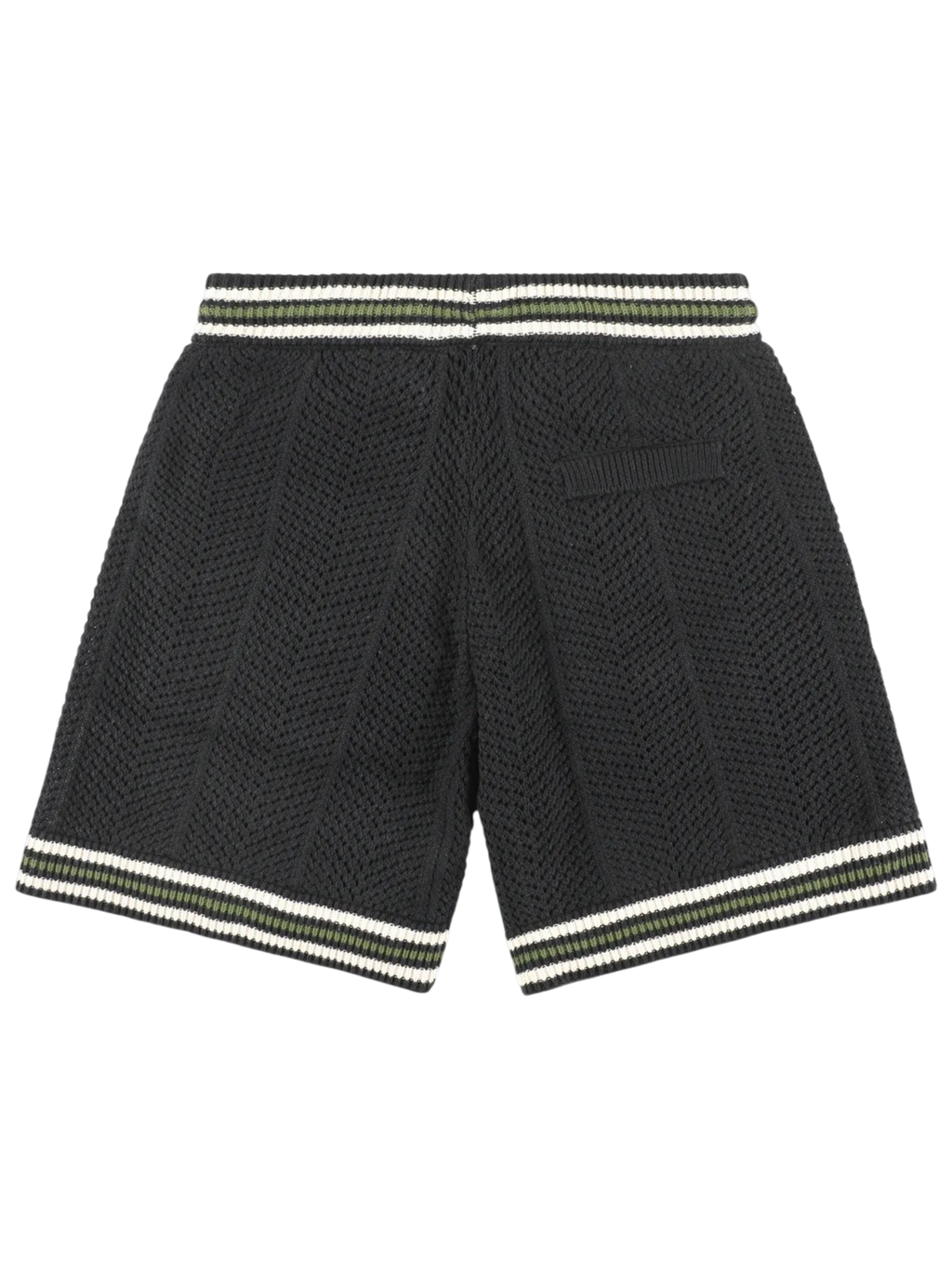AINKER – 802 Black Knit Short Pant
