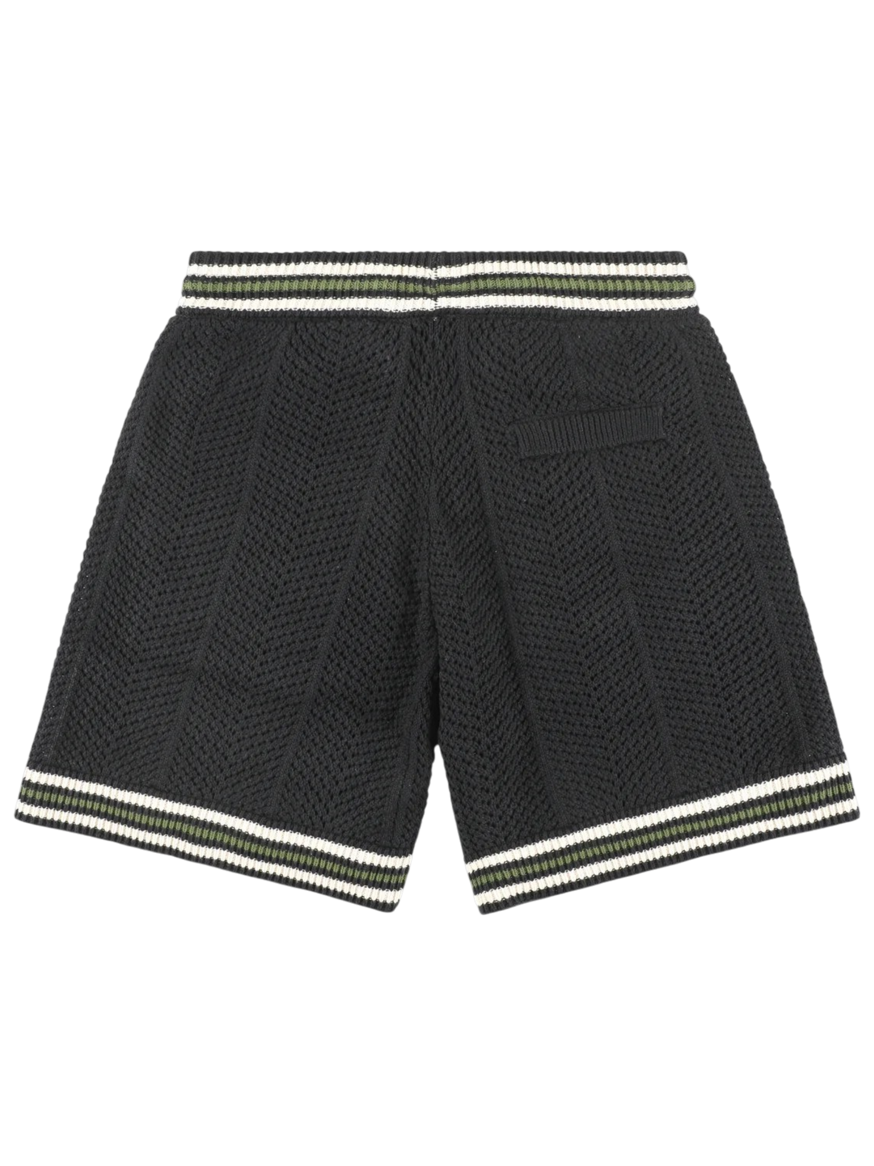 AINKER – 802 Black Knit Short Pant