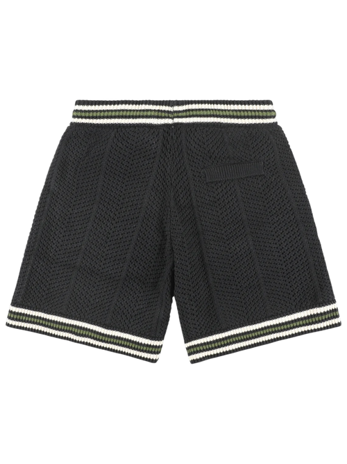 AINKER – 802 Black Knit Short Pant