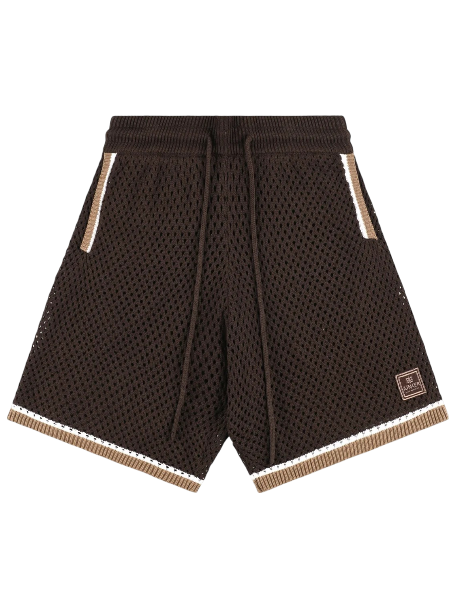 AINKER – Brown 805 Mesh Short Pant