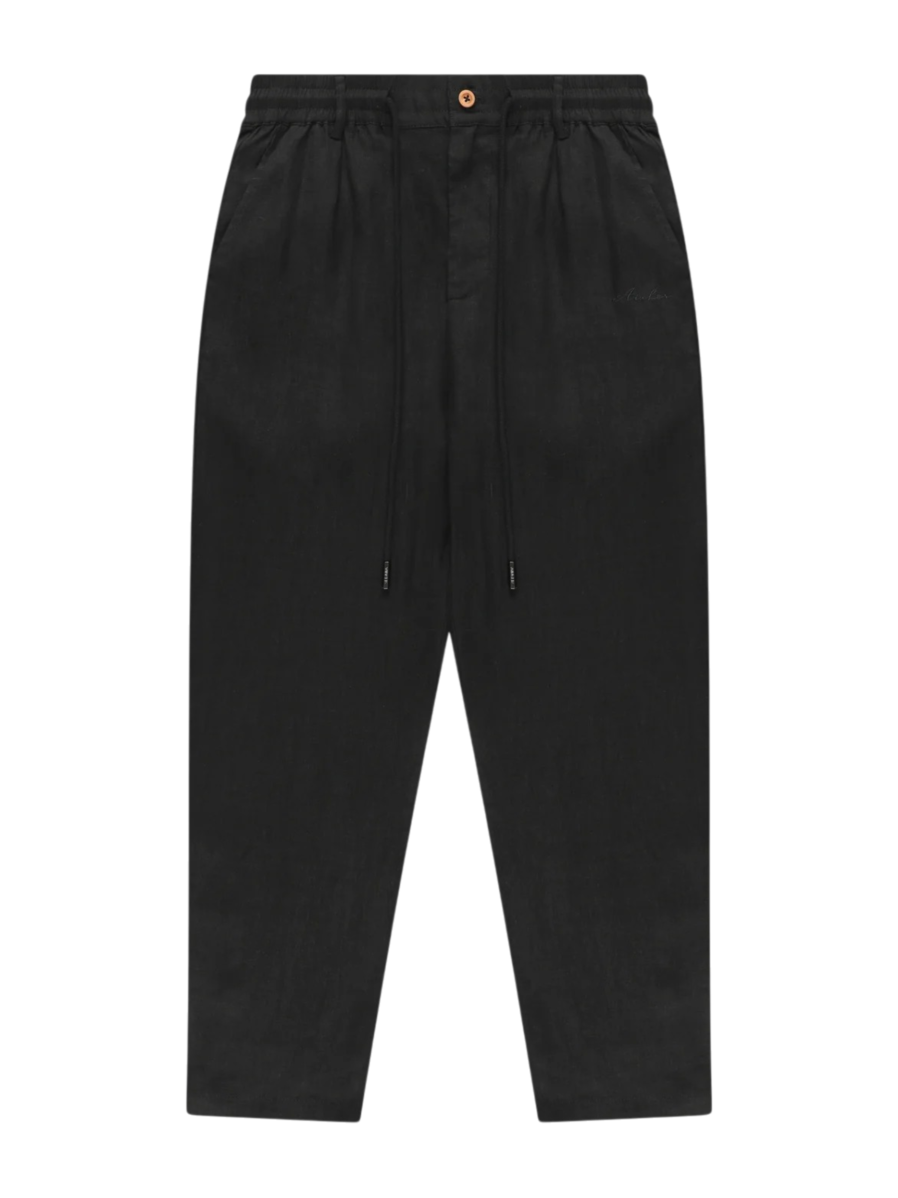 AINKER – Linen 777 Black Pants