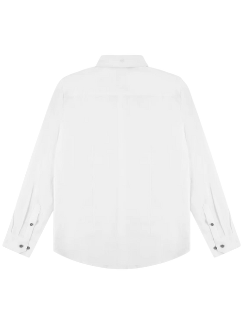 AINKER Linen White 777 Button Shirt