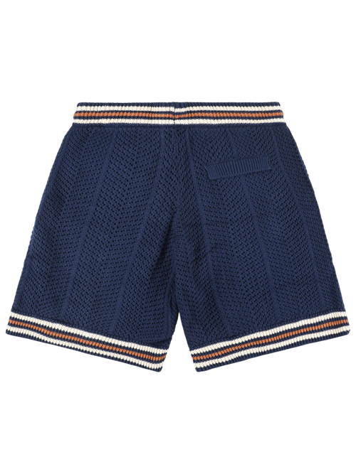 AINKER – 802 Navy Knit Short Pant