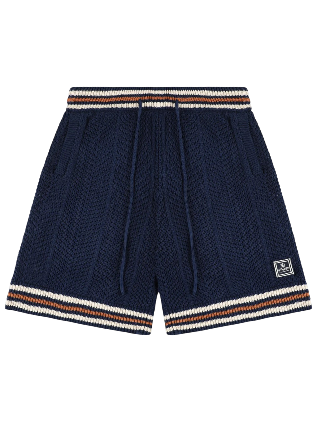AINKER – 802 Navy Knit Short Pant