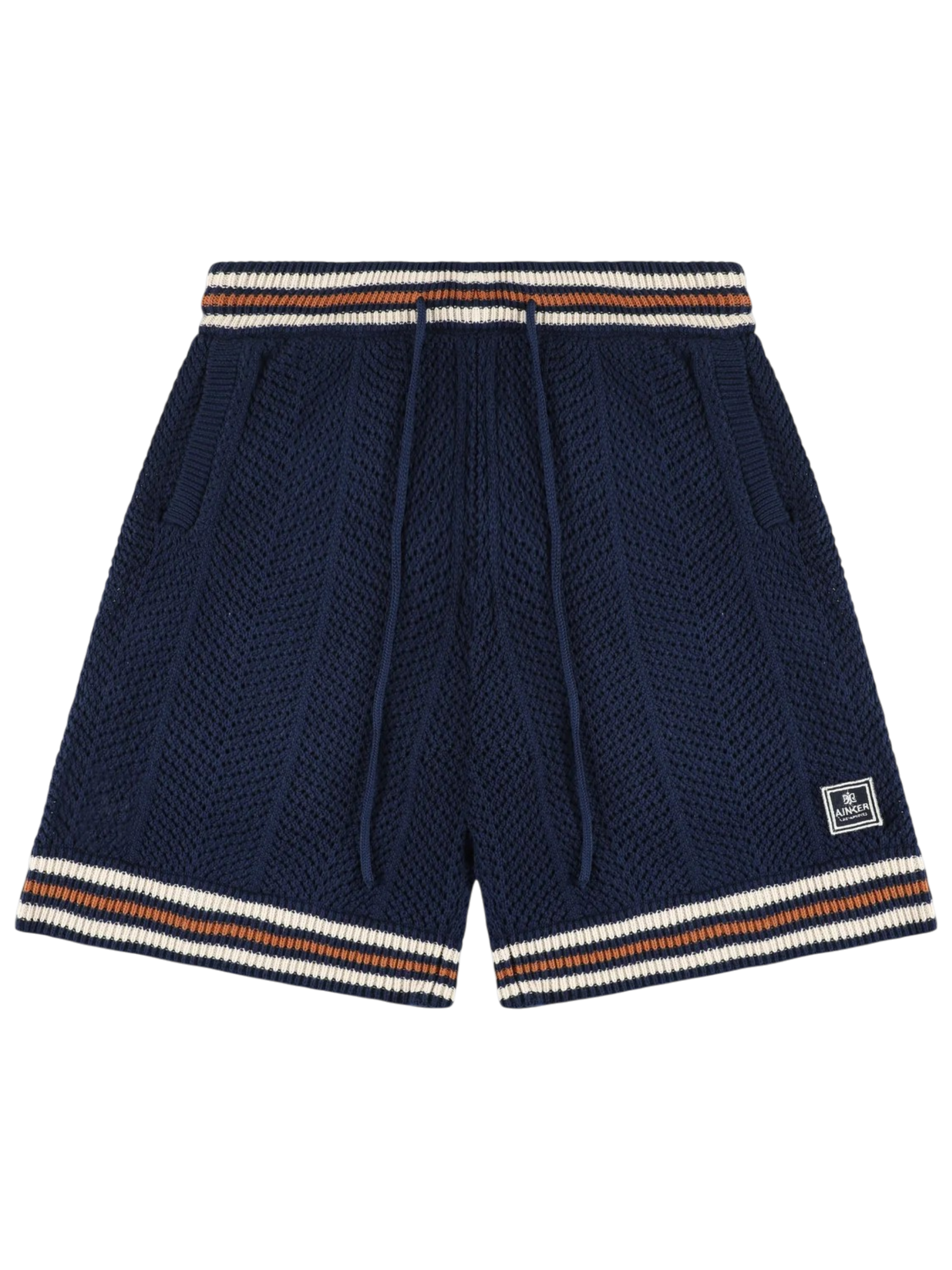 AINKER – 802 Navy Knit Short Pant