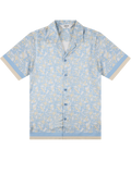 AINKER – Satin 839 Light Blue Shirt
