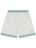 AINKER 802 White Knit Short Pant