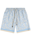 AINKER – Satin 839 Light Blue Short
