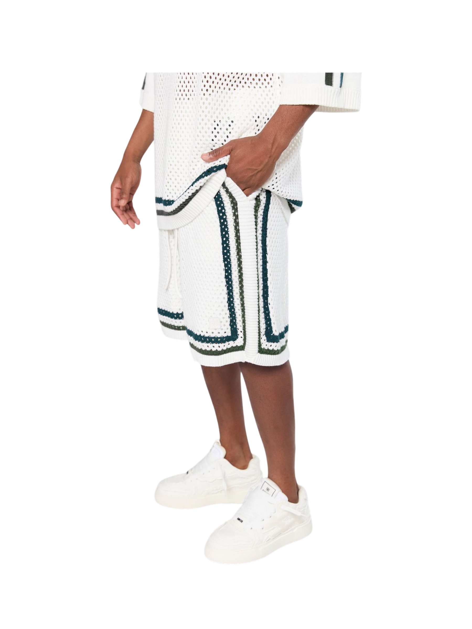 AINKER White Mesh 804 Short Pant