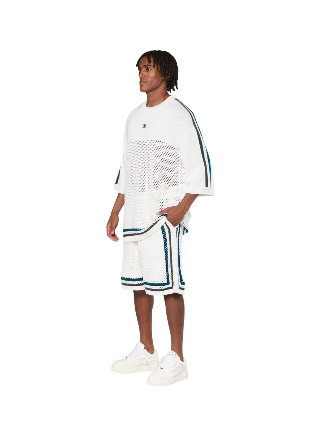 AINKER White Mesh 804 Short Pant