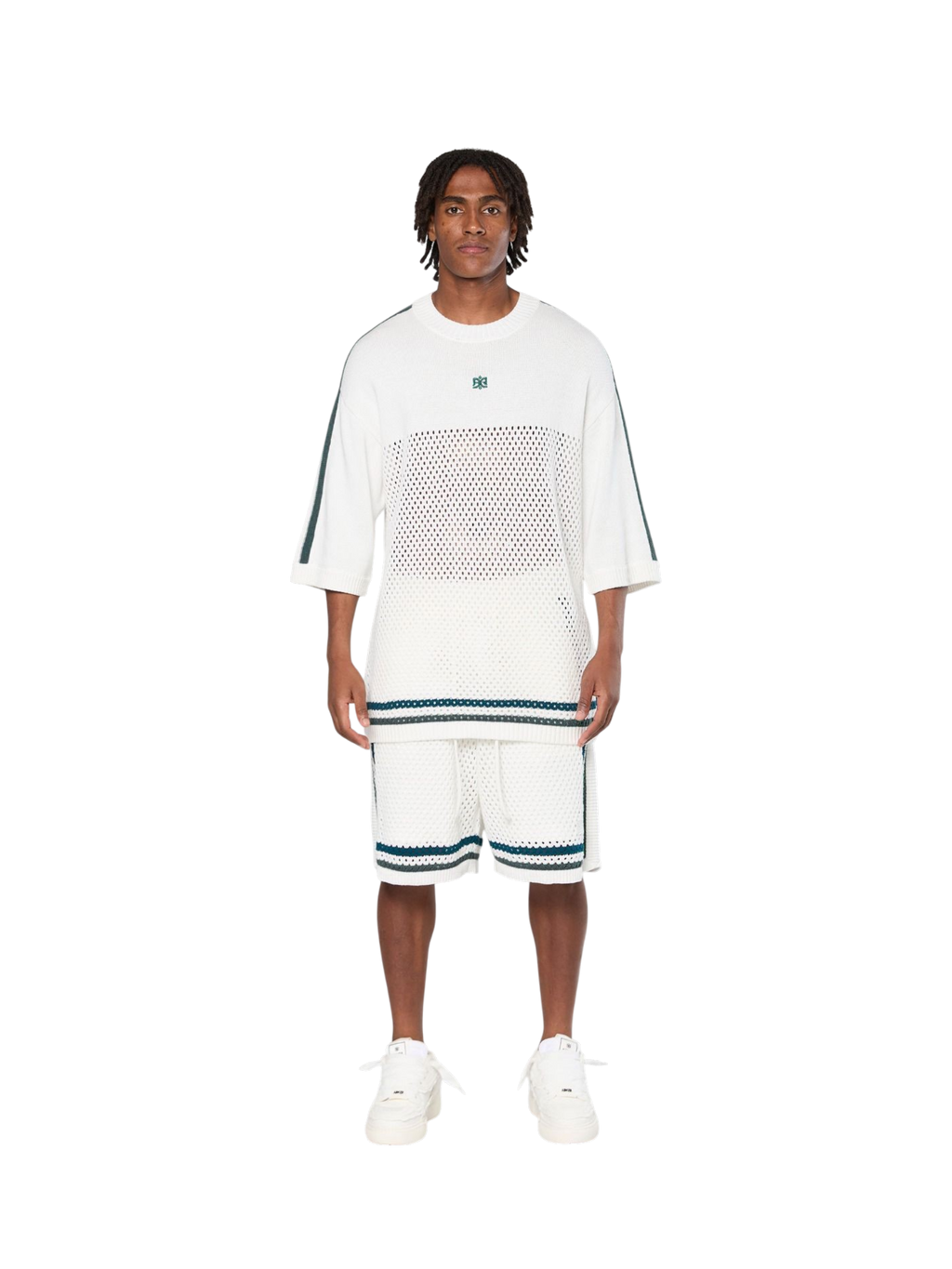 AINKER White Mesh 804 Short Pant