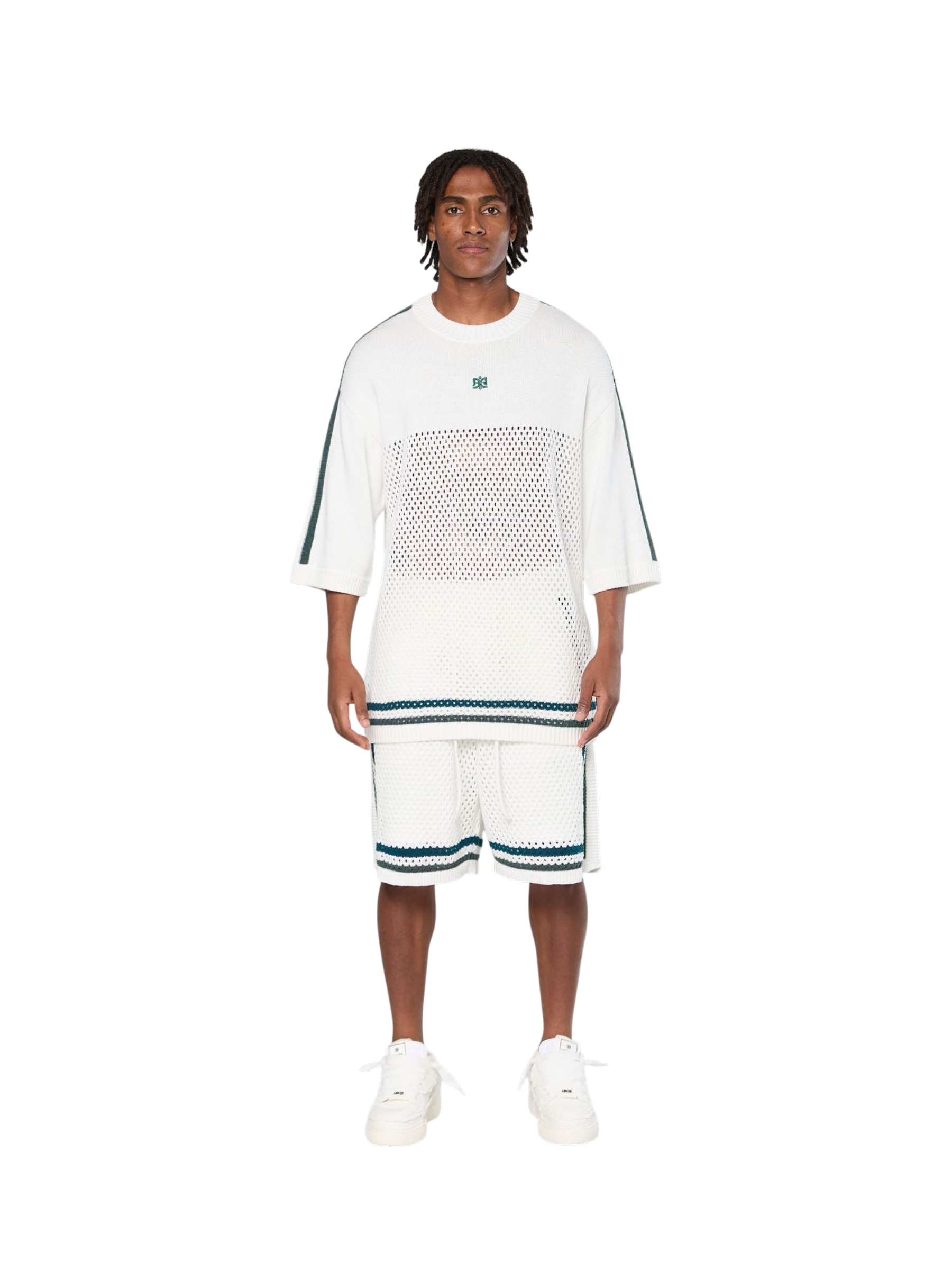 AINKER White Mesh 804 Short Pant