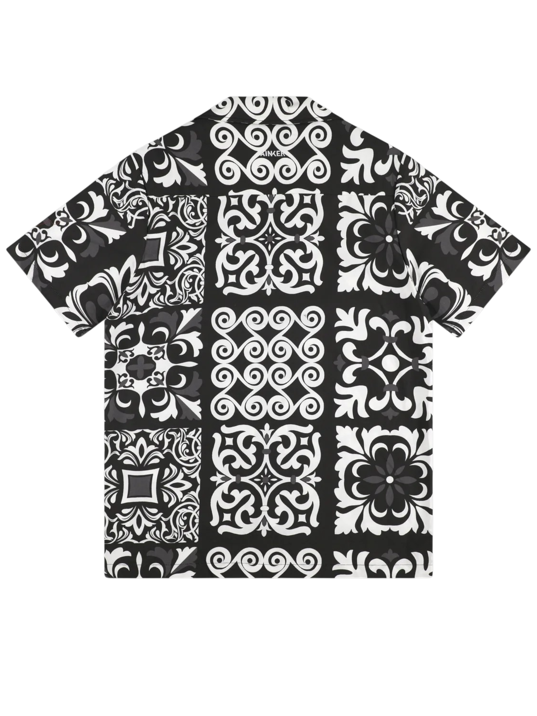 AINKER – Cotton Poplin 840 Black Shirt