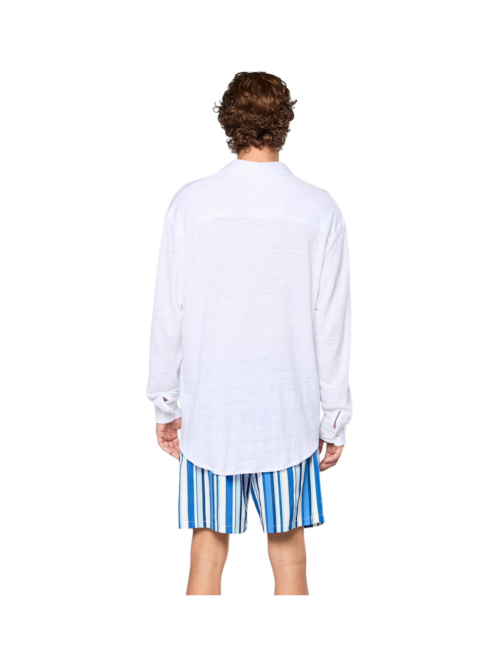 AINKER – Stripe 829 L.Blue Swimwear