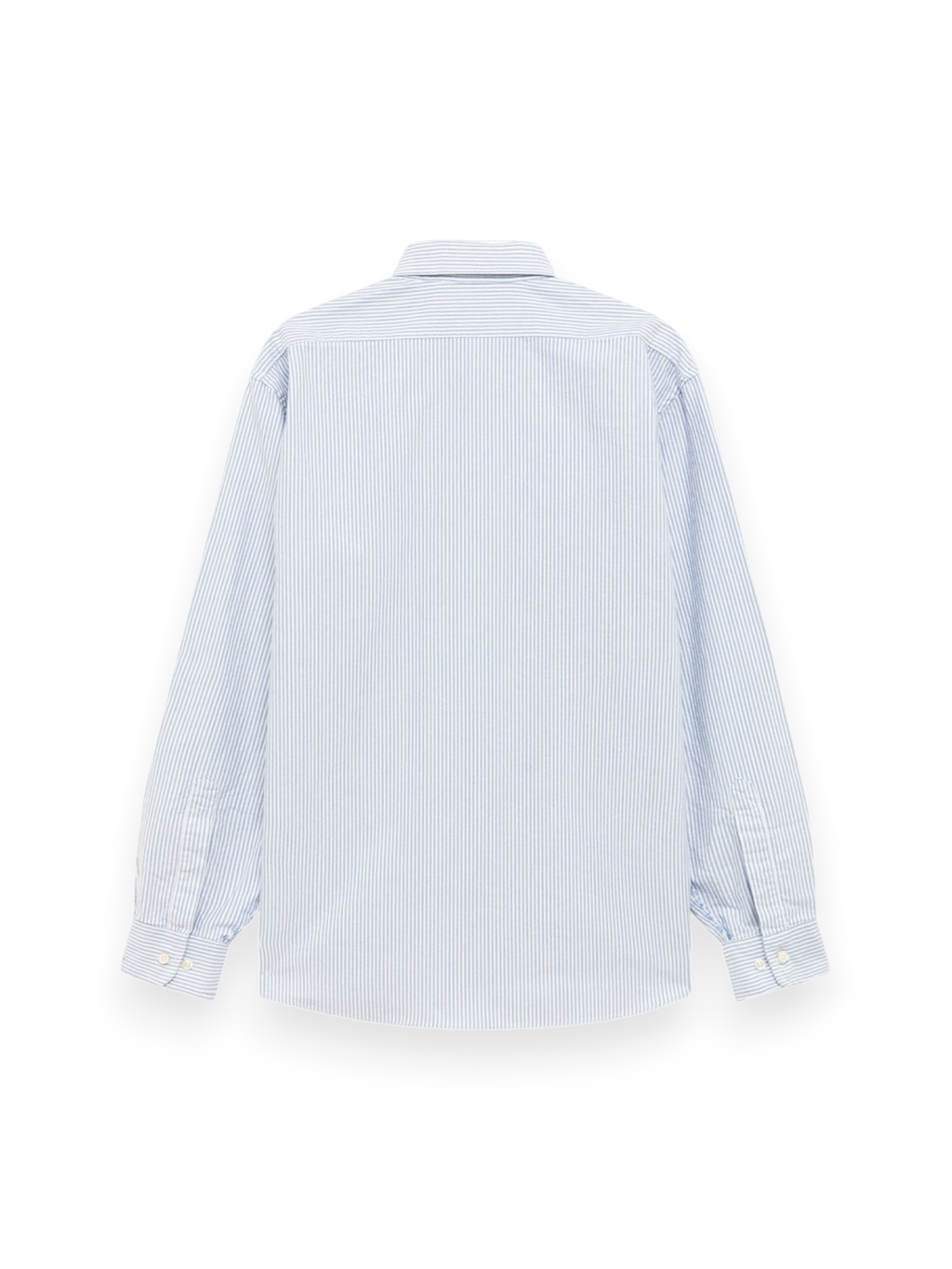 Amish America Oxford Striped Shirt Sky Blue