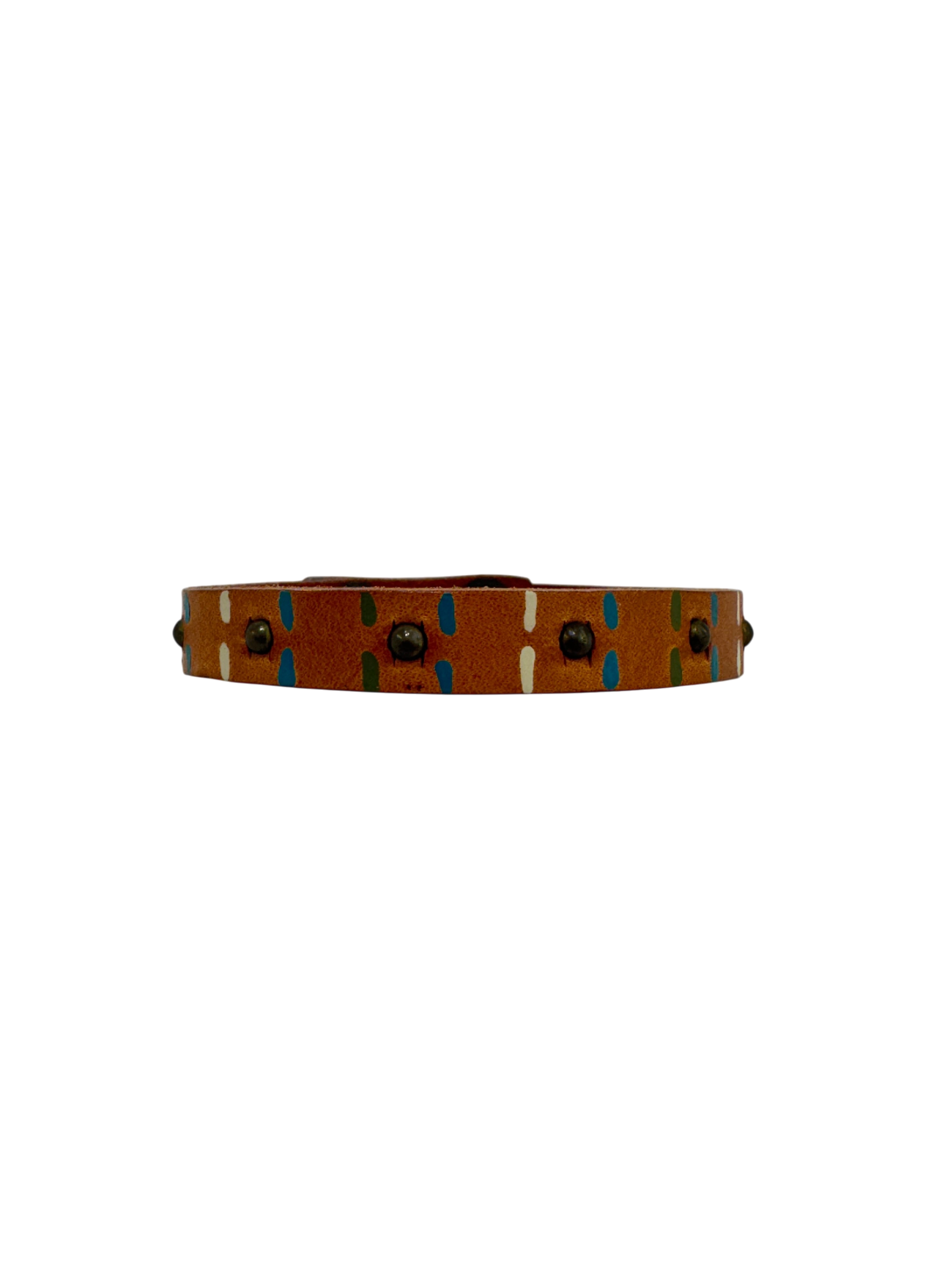 HTC PREMIUM BROWN MULTICOLOR STUDDED BRACELET
