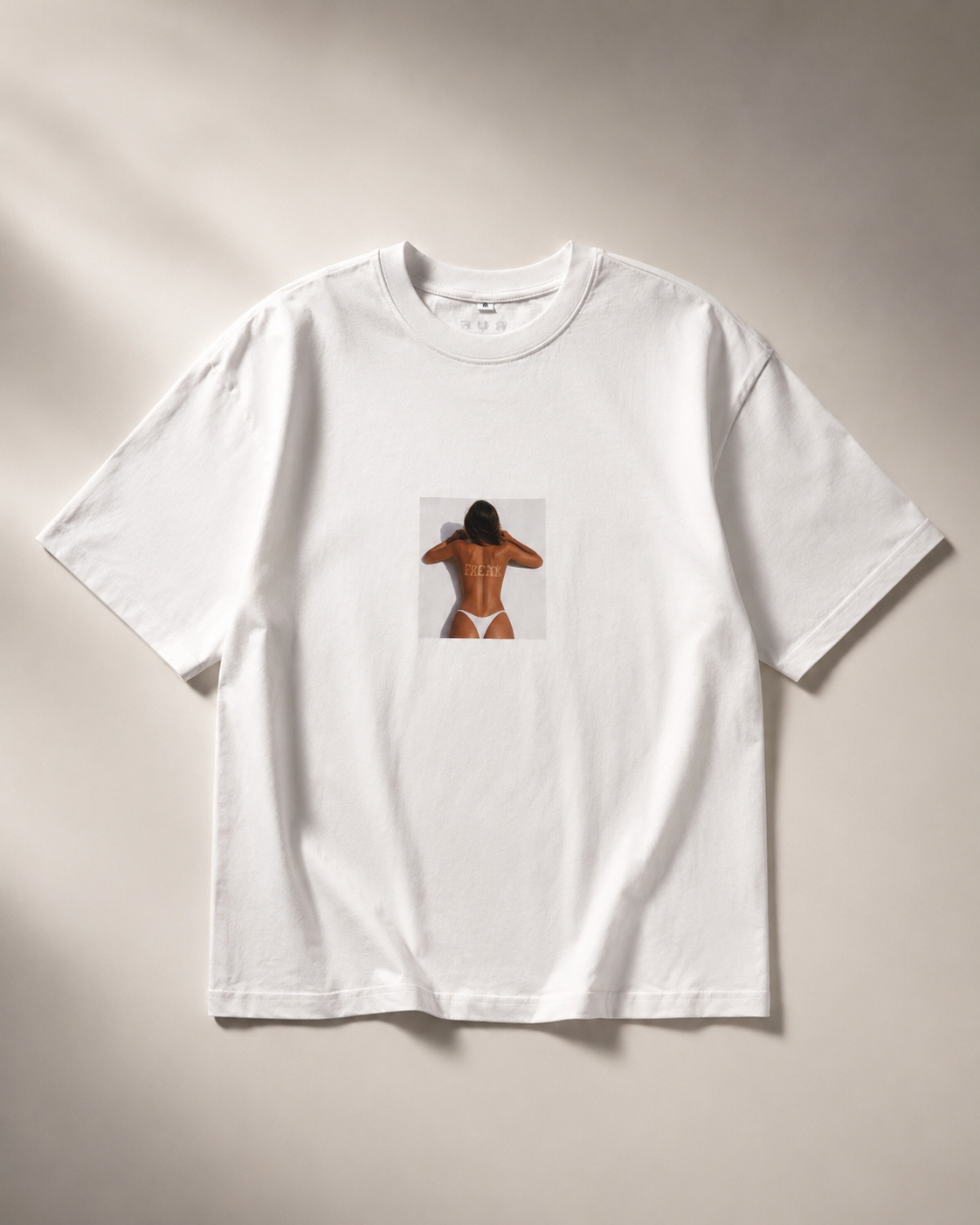 La plage Femme t-shirt White RUE - FREAK