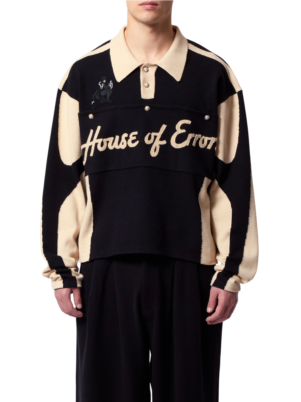 House Of Errors Knitted Cat Burglar Rugby