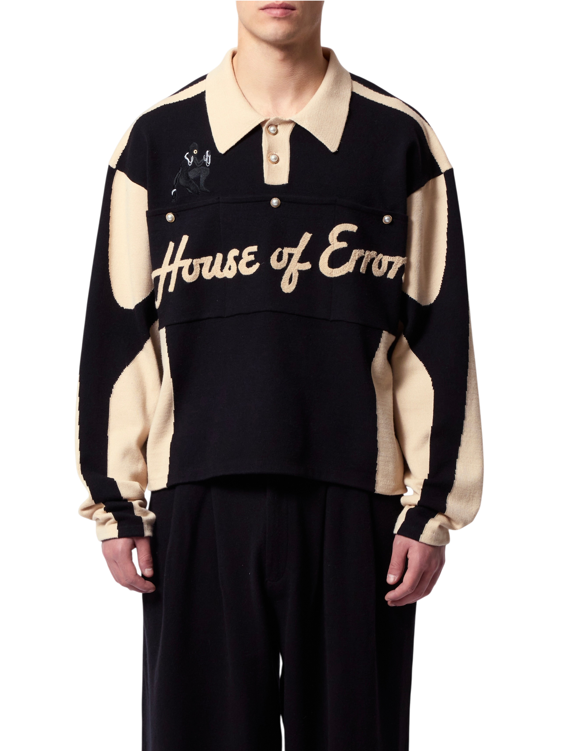 House Of Errors Knitted Cat Burglar Rugby