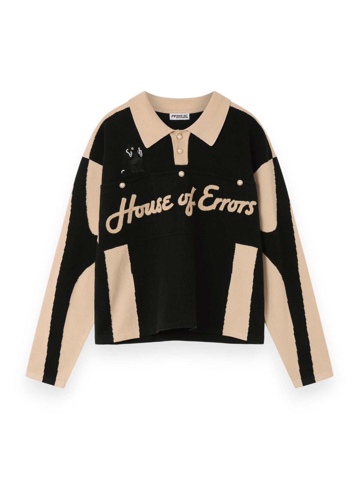 House Of Errors Knitted Cat Burglar Rugby