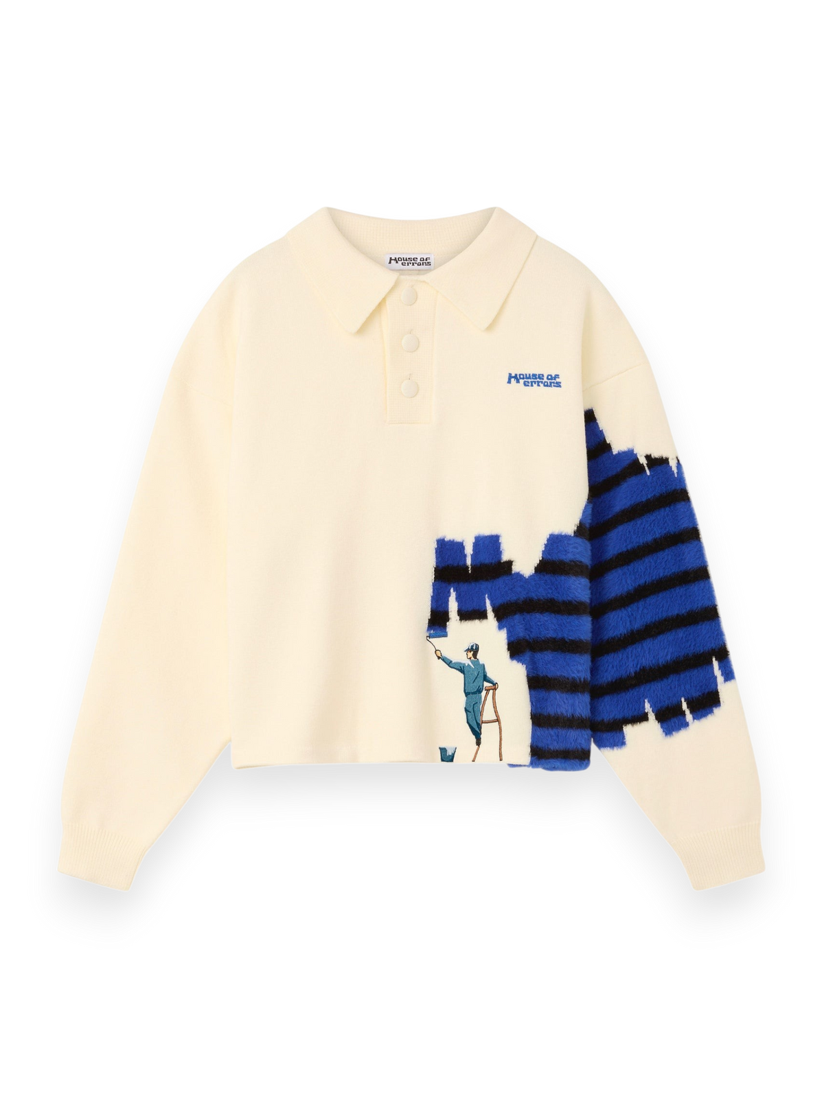 House Of Errors Knitted Wall Painter Rugby Cream