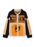 House Of Errors Thick Knit Moto Cardigan