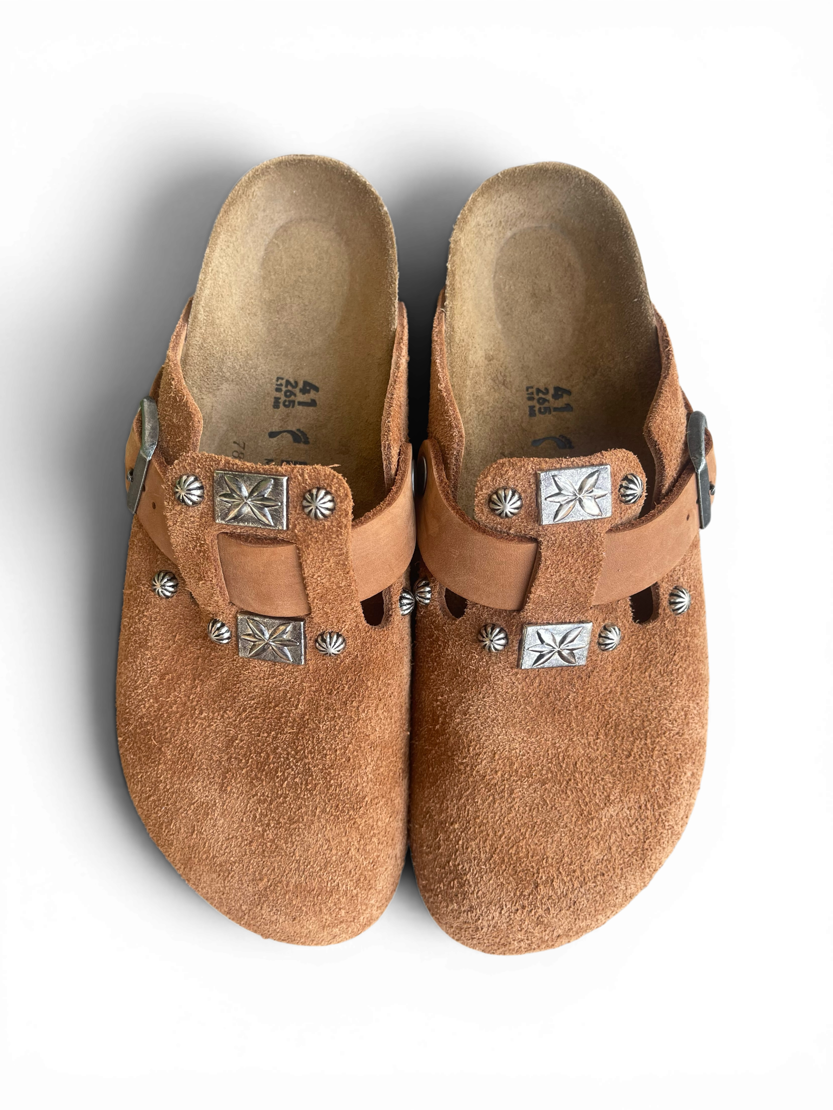 HTC X BIRKENSTOCK BOSTON COGNAC SUEDE