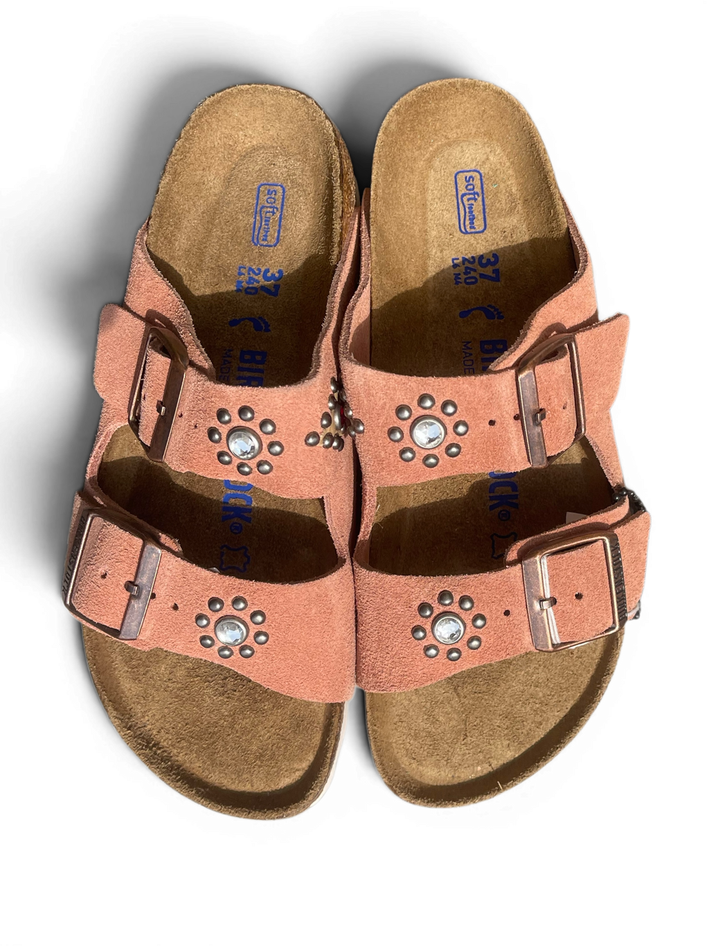 HTC X BIRKENSTOCK ARIZONA SFB SUEDE EARTH RED VERS.2