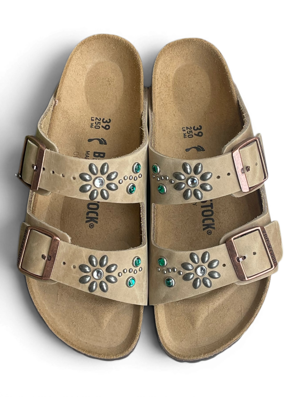 HTC X BIRKENSTOCK ARIZONA TABACCO SUEDE