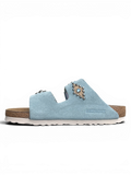 HTC x BIRKENSTOCK Arizona SFB Suede2 Light Blue