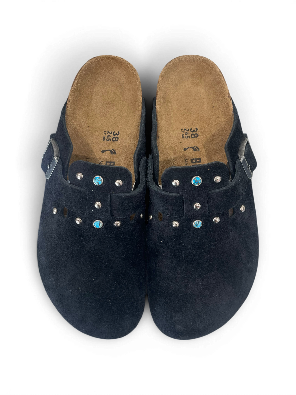HTC X BIRKENSTOCK BOSTON BLACK SUEDE