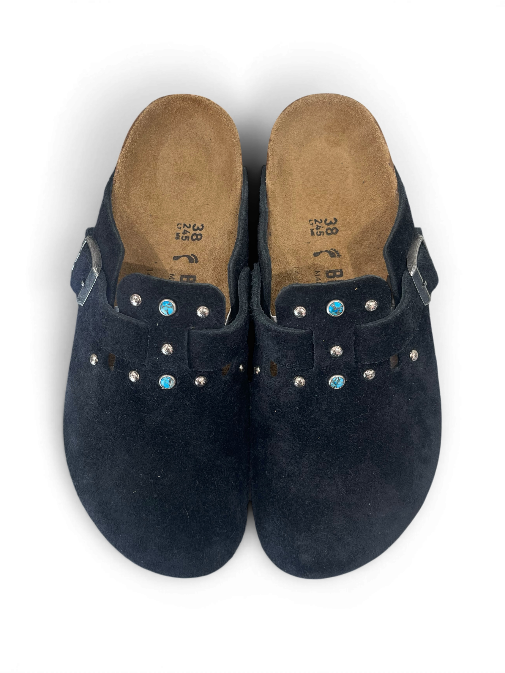 HTC X BIRKENSTOCK BOSTON BLACK SUEDE