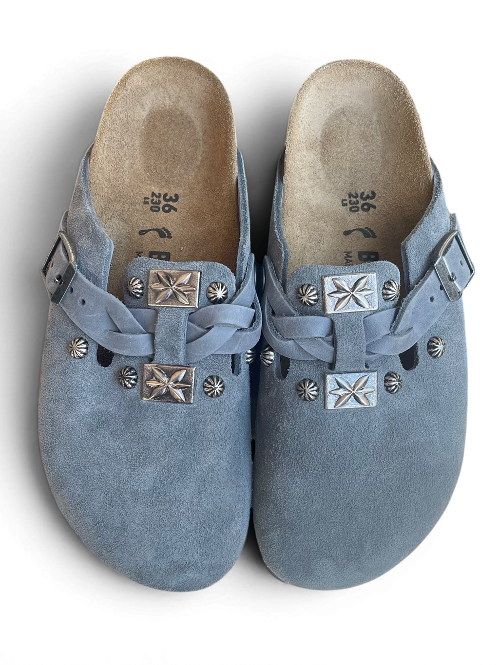 HTC X BIRKENSTOCK BOSTON GREY SUEDE