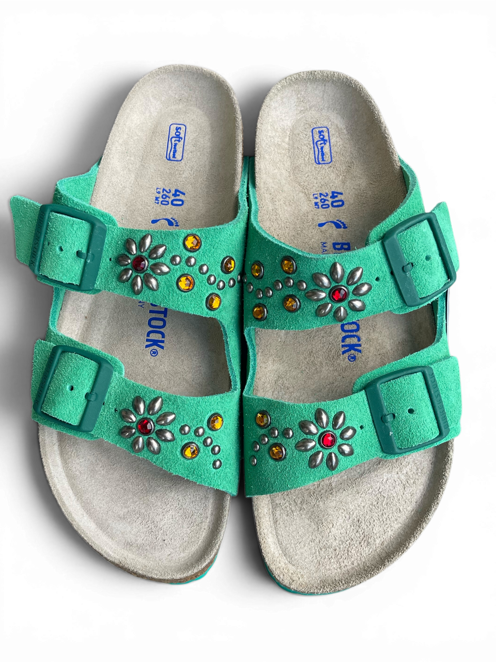 HTC x BIRKENSTOCK Arizona SFB Suede Color Green