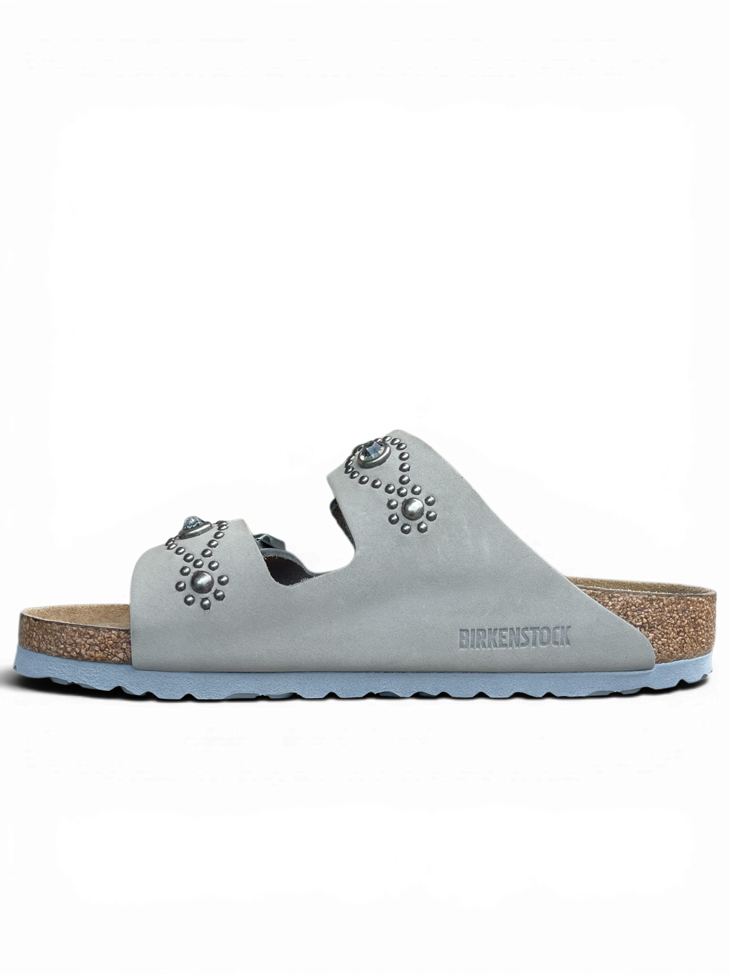 HTC X BIRKENSTOCK ARIZONA SFB NUBUCK STUDS DOVE GREY