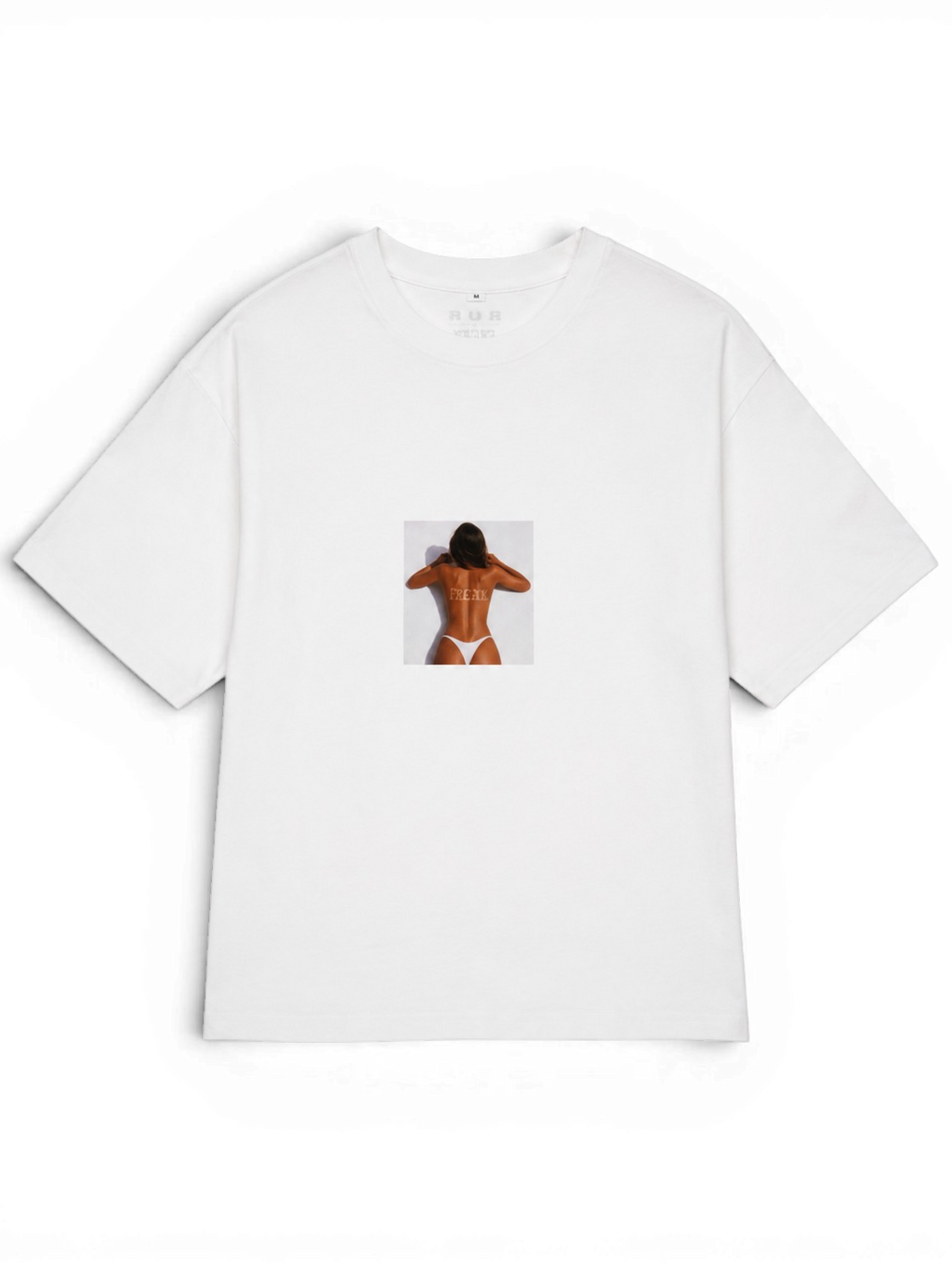 La plage Femme t-shirt White RUE - FREAK