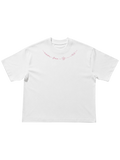 Maison Freak Rue white pink T-shirt