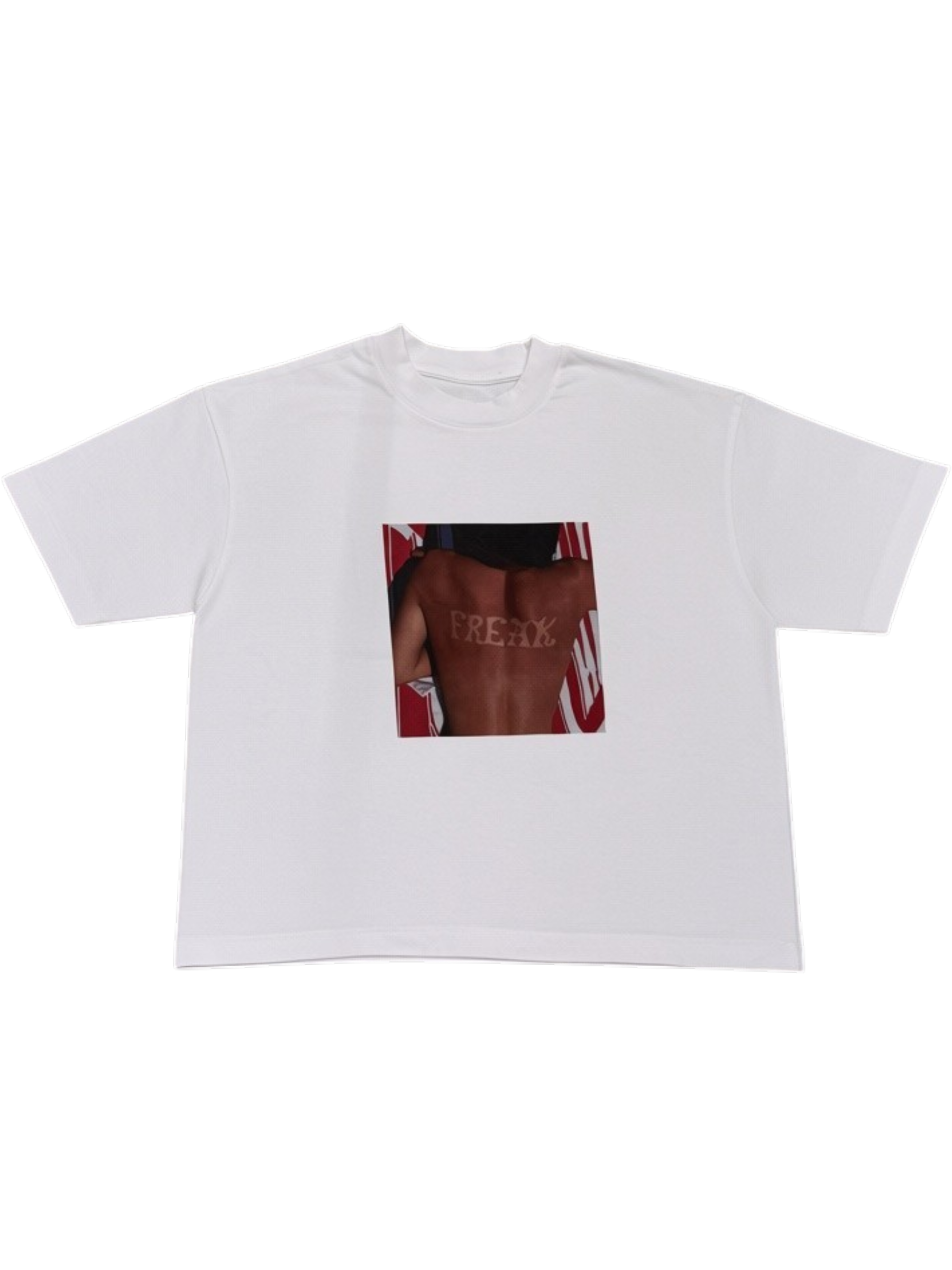 Une chemise à rayures BIG PRINT-  RUE Freak White t-shirt