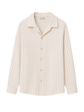 RUE Shirt Marconi Auguste Ecru Striped