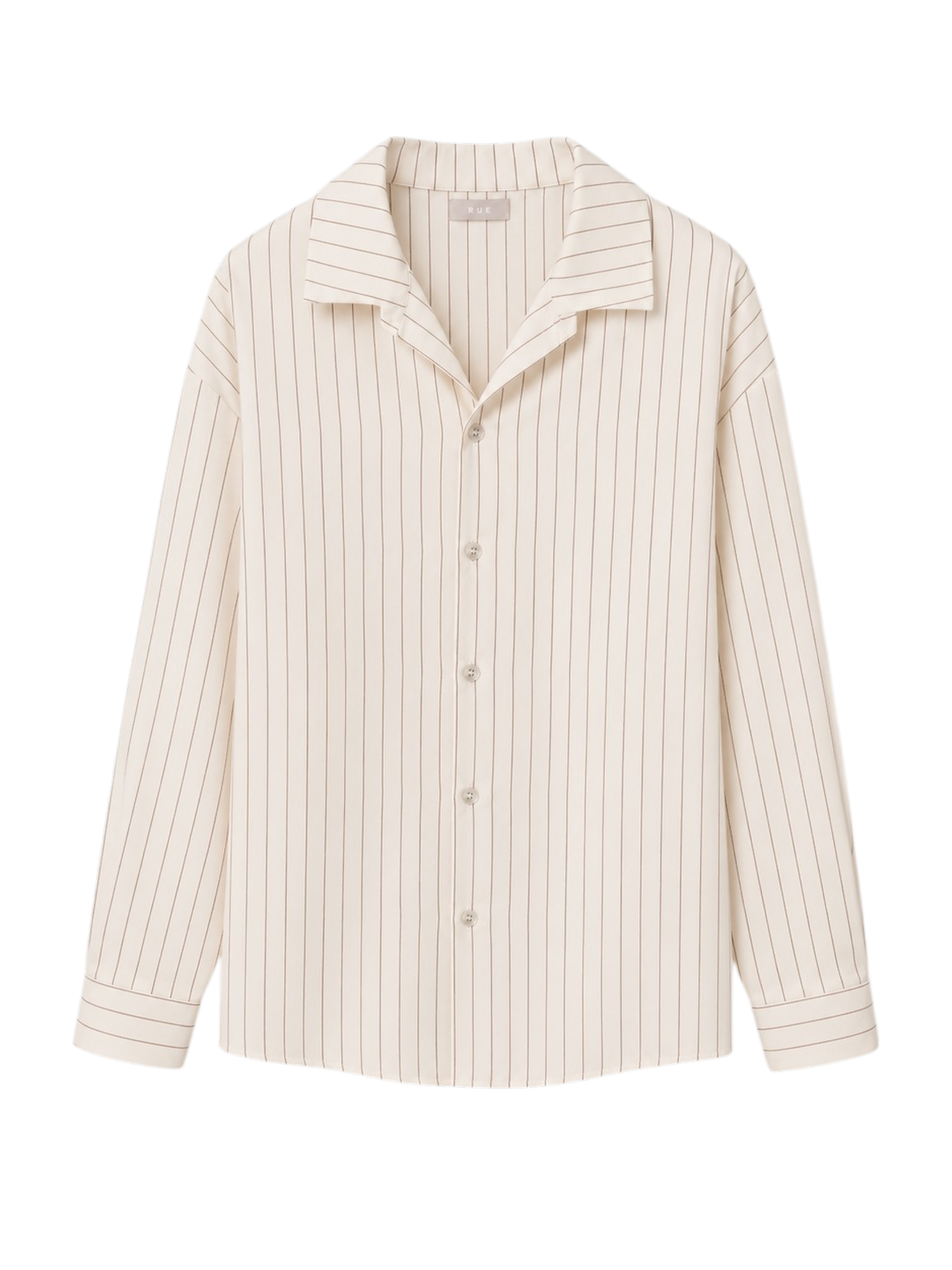 RUE Shirt Marconi Auguste Ecru Striped