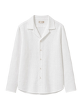 RUE Easy Linen Long sleeve White Shirt