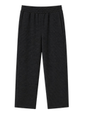 RUE Waffle Sweatpants Black