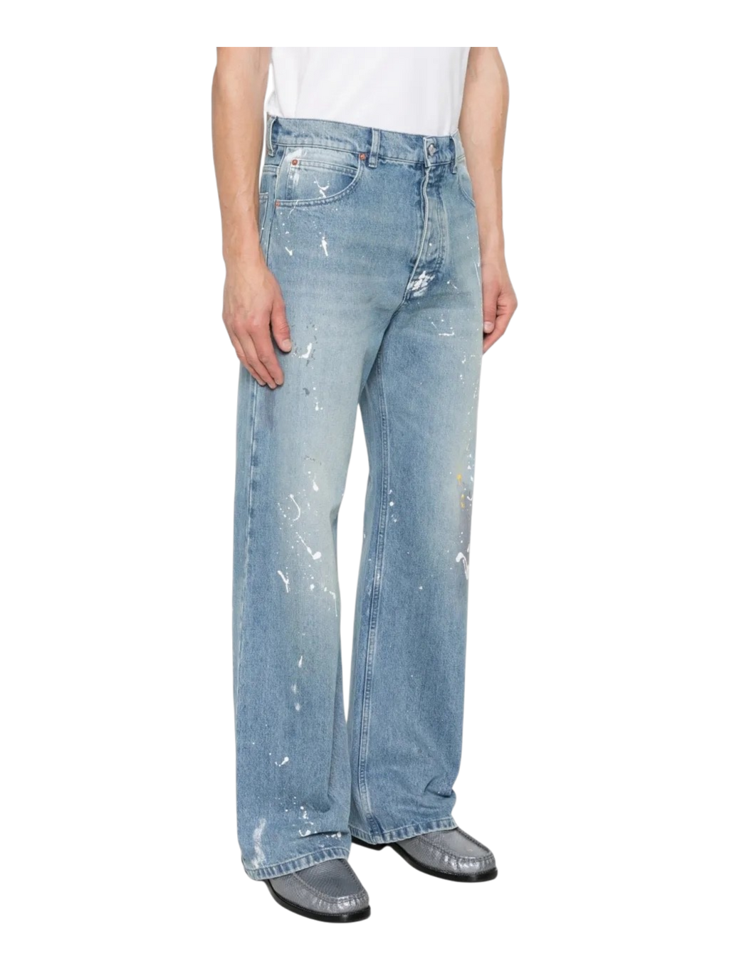 Rold Skov - Bootcut Painted Denim